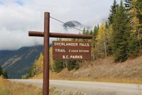 Overlander Falls im Mount Robson Park