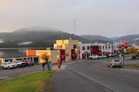 Waterfront an der Cow Bay in Prince Rupert