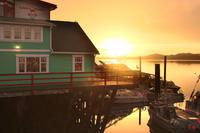 Waterfront an der Cow Bay in Prince Rupert