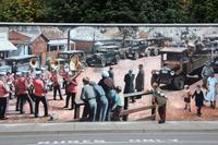 Wandmalerei in Chemainus auf Vancouver Island