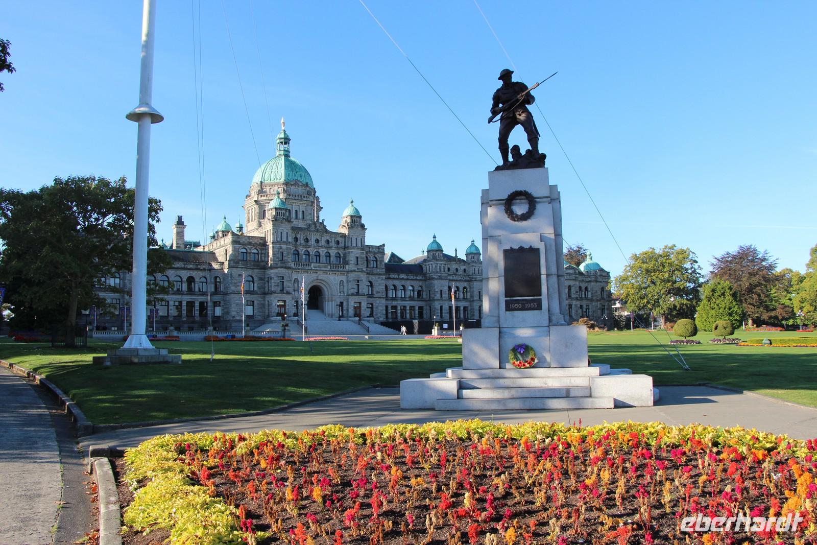Parlament in Victoria - Vancouver Island