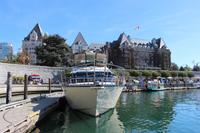 Inner Harbour von Victoria - unsere Yacht zur Walbeobachtung