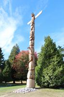 Totempfahl im Stanley Park Vancouver