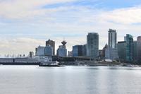 Blick auf Vancouver Downtown vom Stanley Park