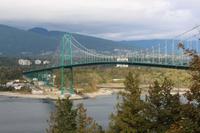 Lions Gate Bridge in Vancouver