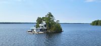 48 Fahrt auf dem Muskoka See