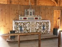 Kapelle im Dorf Sainte-Marie-Among-The-Hurons