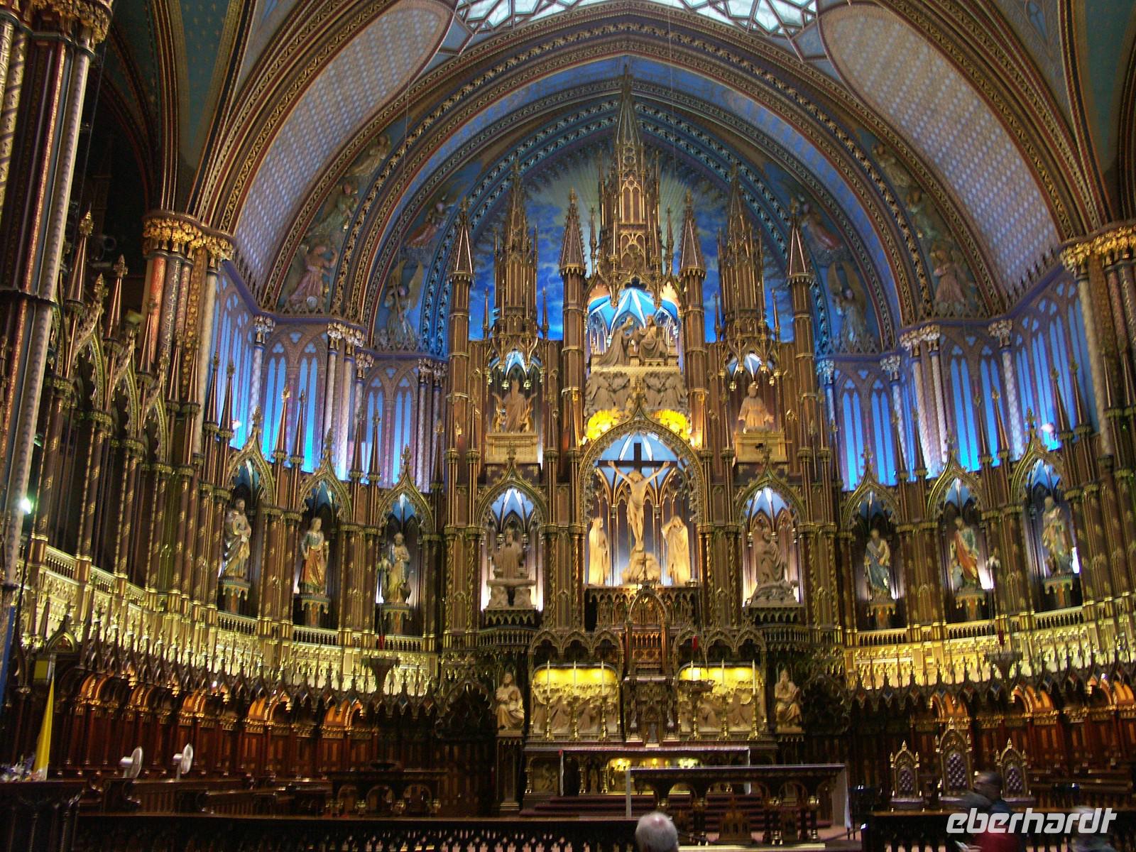 Kirche Notre-Dame in Montreal