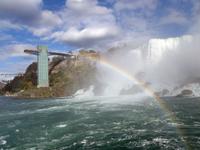 Fahrt mit der Maid of the Mist ...