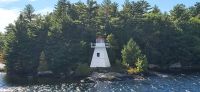 56 Leuchtturm am Muskoka Lake