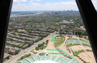 Blick vom Olympia-Turm auf Montreal