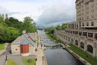 Schleusen am Rideau-Kanal in Ottawa