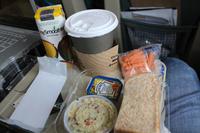 Verpflegung im Zug von Ottawa nach Toronto