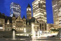 Abendspaziergang in Toronto - altes Rathaus