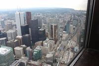 Blick vom CN Tower auf Toronto