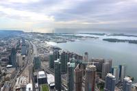 Blick vom CN Tower auf Toronto