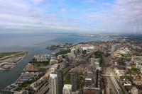 Blick vom CN Tower auf Toronto