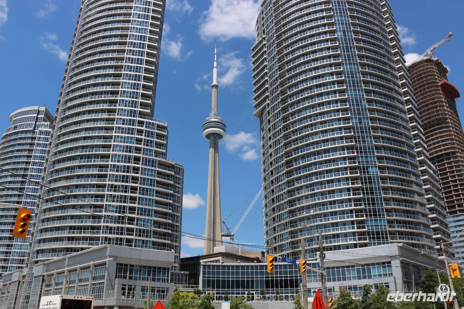 Blick auf den CN Tower Toronto