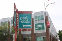 The Forks - historischer Handelsplatz in Winnipeg