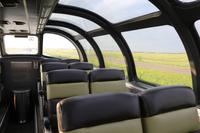 Aussichtswagen Domecar im Canadian Zug