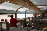 Einfahrt des Canadian Zuges in die Rocky Mountains