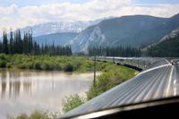 Zugfahrt im Canadian durch die Rocky Mountains