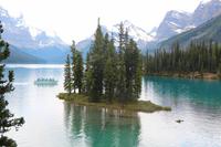 Bootsfahrt auf dem Maligne-See im Jasper-Nationalpark