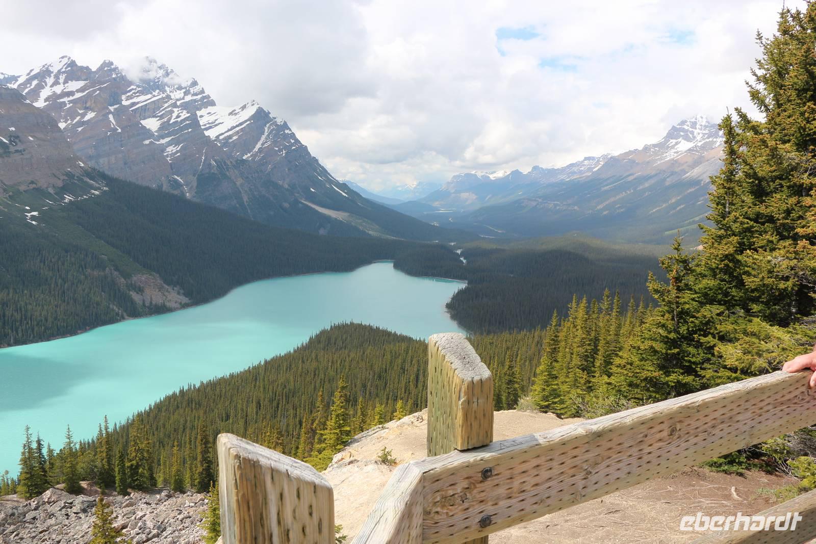 Peyto Lake im Banff-Nationalpark