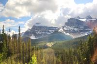 Panoramafahrt entlang des Icefield Parkway