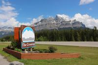 Panoramafahrt entlang des Icefield Parkway - Pause bei Saskatchewan Crossing