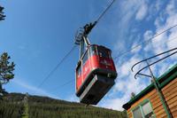 Auffahrt mit der Jasper Tramway