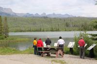 Am Talbot Lake bei Jasper