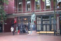 Stadtrundfahrt in Vancouver - Gassy Jack in Gastown