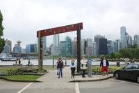 Vancouver vom Stanleypark gesehen