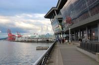 Abendstimmung am Canada Place in Vancouver