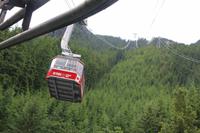 Auffahrt auf den Grouse Mountain bei Vancouver