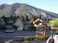 Ankunft in Banff