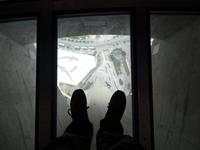 Toronto CN-Tower - auf der gläsernen Plattform