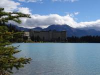 Lake Louise mit Blick auf das Chateau