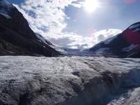 Columbia Icefield mit Athabasca Gletscher