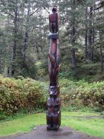 Totempfahl am Nuu-chah-nuith-Trail