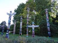 Totempfähle im Stanley Park