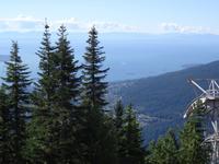 Blick vom Grouse Mountain