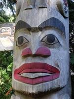 Totempfahl im Capilano Suspension Bridge Park 