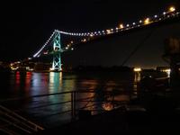 Lions Gate Bridge by Night