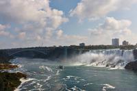 An den Niagara Fällen, American Falls