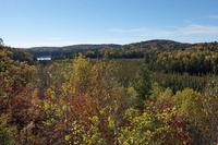 Blick vom Algonquin Besucherzentrum