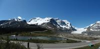 Fahrt zum Athabasca Gletscher