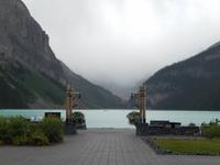 am Lake Louise