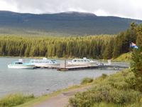 am Maligne Lake